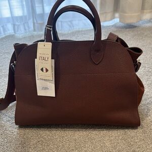 Brown Leather Handbag